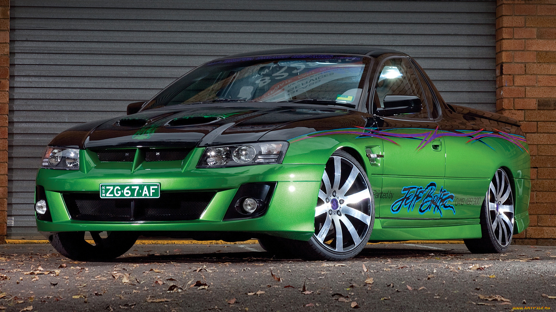 , custom pick-up, holden